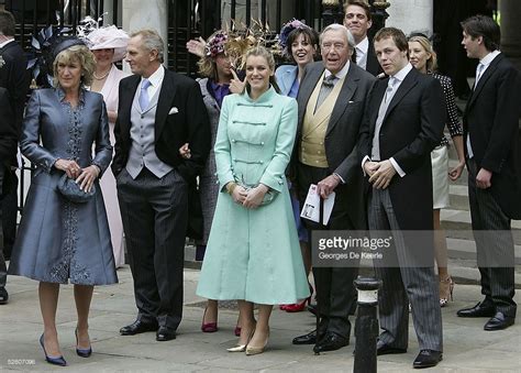 Camilla Shand arrives at the Guard's Chapel for her wedding to Andrew... | Charles and diana ...