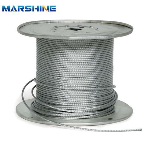 X Iwrc Mm Hot Dip Galvanized Steel Wire Rope For Suspended