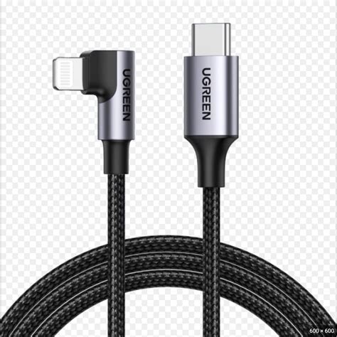 Jual Kabel Iphone Ugreen C To Lightning Angled Alumunium Shell Braided