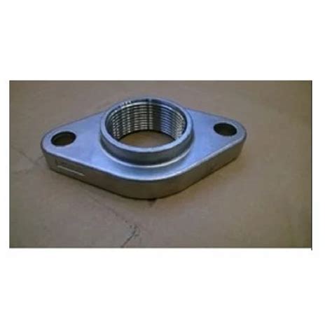 Silver Stainless Steel Oval Flange Size Inch At Rs Piece In