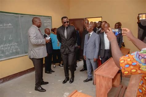 Kinshasa Le Ministre De L Epst Tony Mwaba Inaugure Le Complexe