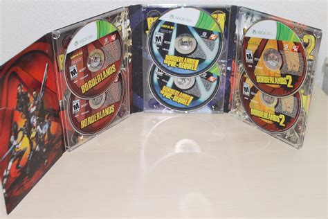 Borderlands Triple Pack Original Xbox 360 6 Discos R 8999 Em