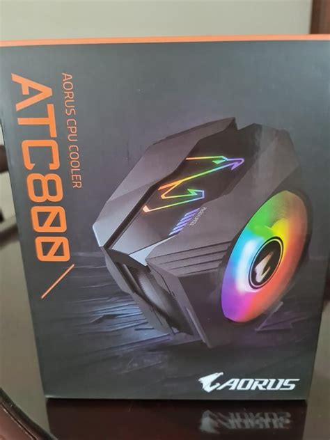 Gigabyte Aorus Atc800 Cpu Cooler Computers And Tech Parts And Accessories Computer Parts On Carousell