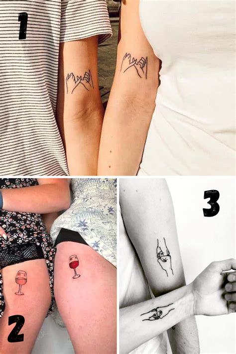 Bff Tattoo Ideas For You And Your Bestie Tattooglee Bestie Tattoos