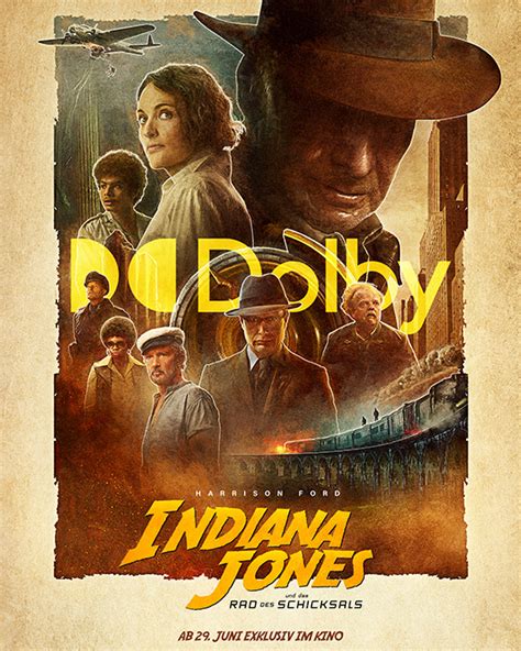 Filmplakat Indiana Jones Und Das Rad Des Schicksals Plakat