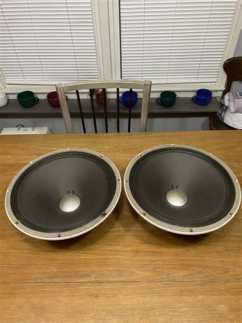 Mavin Pair Of Vintage Altec Lansing 418B Dia Cone 15 100W 8 OHM