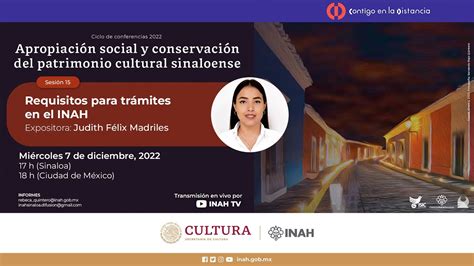 Sesión 15 Requisitos para tramites en el INAH YouTube