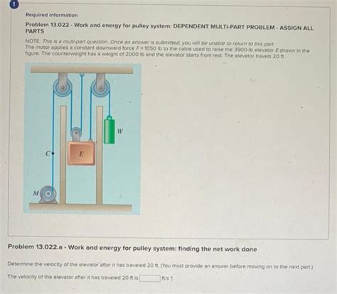 [solved] Required Information Problem 13 022 Work