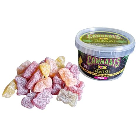 Cannabis Bears Sour 200 Gram Drcandy