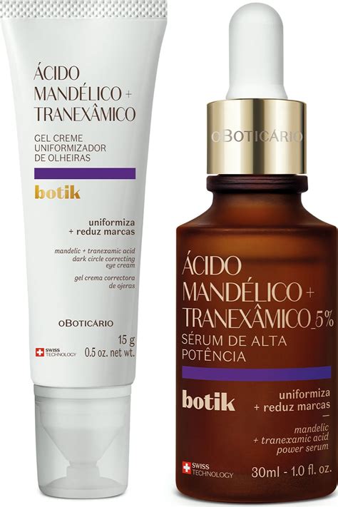 Combo Ácido Mandélico Tranexâmico Sérum de Alta Potência 30ml Gel