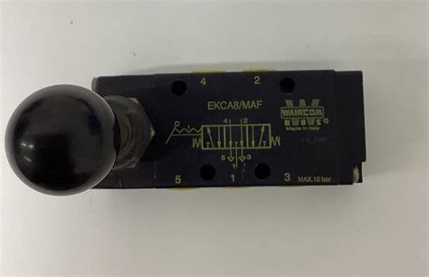 Waircom EKCA8 MAF 5 3 Open Center Manual Valve G1 8 Ports CL199 EBay