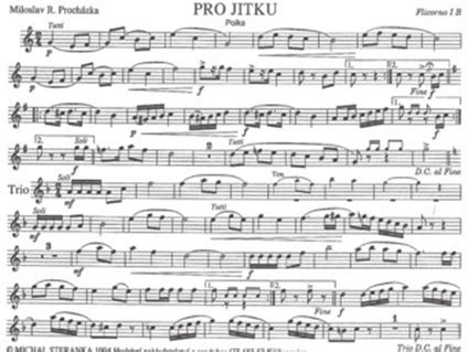 PRO JITKU POLKA GLORIA MUSIKVERLAG INTERNATIONAL