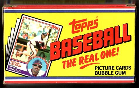 Topps Empty Wax Display Box Nice Ebay