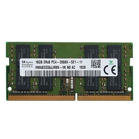 Sk Hynix Mem Ria Port Til Ddr Gb Ram Sodimm Rx Pc V Se