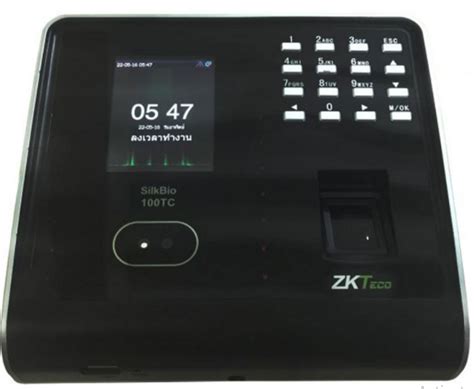 Face Recognition Devices ZKTeco SilkBio 100 TC Time Attendance System