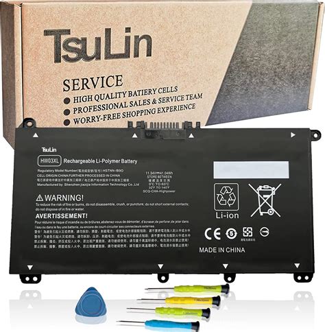 Amazon Tsulin Hw Xl L Laptop Battery Replacement For Hp