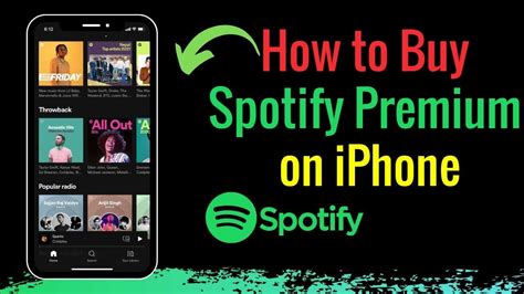 How To Buy Spotify Premium On IPhone 2023 Upgrade Spotify Premium