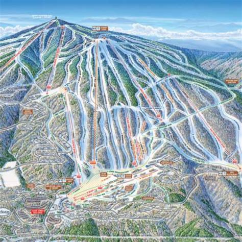 Okemo Ski Resort Trail Map