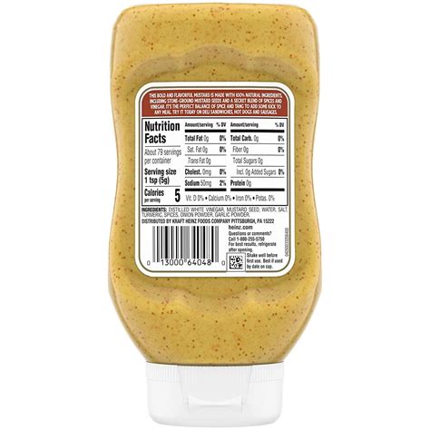 Heinz Spicy Brown Mustard 14 Oz Tangy And Bold Flavor Shop Now