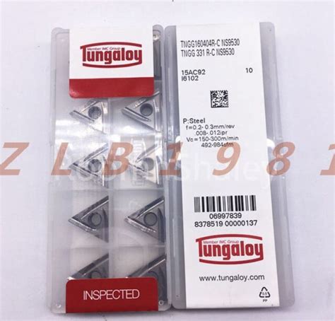 Pcs New Tungaloy Cnc Blade Tngg R C Ns Ebay