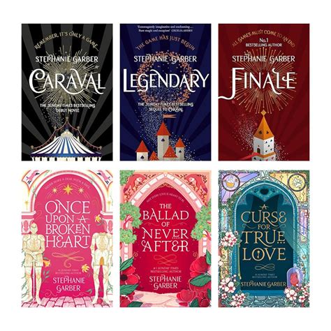 Books Combo Caraval Series Broken Heart Series By Stephanie