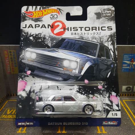 Jual Hot Wheels Datsun 510 Japan Historics Shopee Indonesia