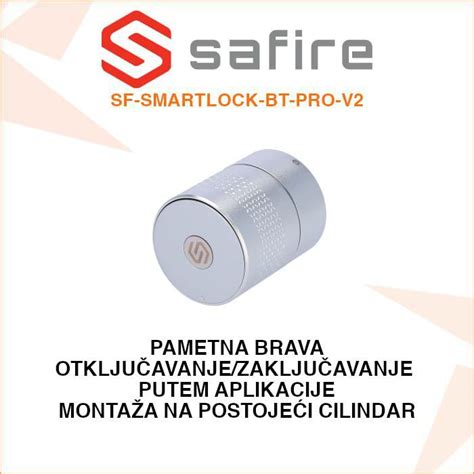 Safire Pametna Brava SF SMARTLOCK BT PRO V2 Genius