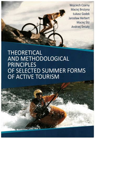 PDF Theoretical And Methodological Principles Of Selected Summer