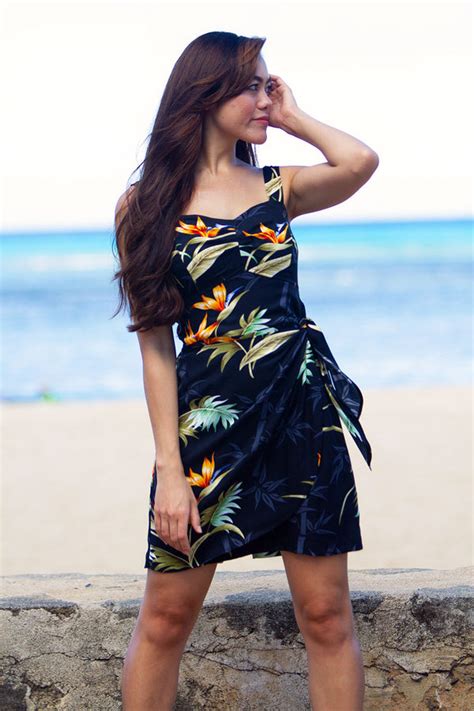 Sarong Hawaiian Wrap Dresses