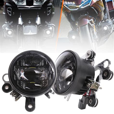 54W Motorcycle Headlight Fog Lamp Led Auxiliary Driving Light For Honda