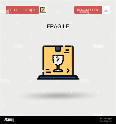 Fragile Glass Label Hi Res Stock Photography And Images Alamy