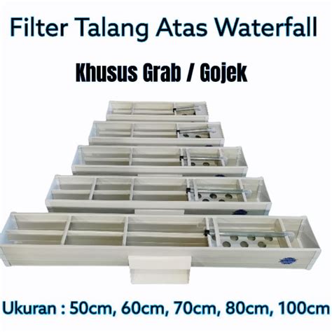 Jual Filter Talang Waterfall Talang Filter Cm Top Filter