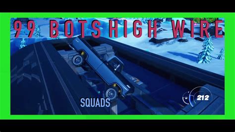 Fortnite Battle Royale 99 Bots Solo Squads Youtube