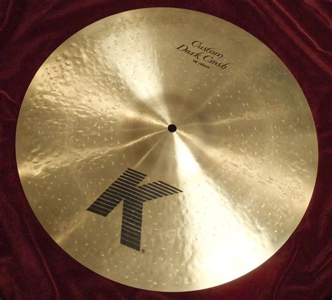 Zildjian 18 Inch K Cust Dark Crash Cymbal Atelier Yuwa Ciao Jp