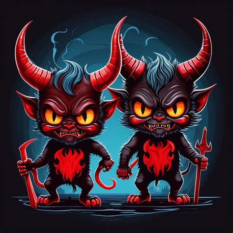 Little Devils Ai Generated Artwork Nightcafe Creator