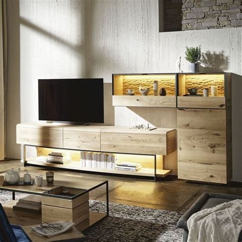 Contemporary TV wall unit V Cube Voglauer Möbelwerk Gschwandtner