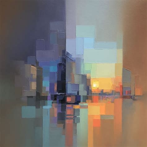 Artist Creates Modern Landscapes In His Unique Abstract Style (13 Pics ...