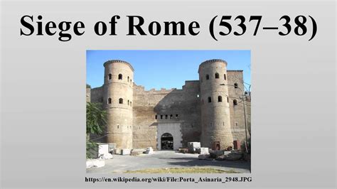 Siege Of Rome 53738 Youtube