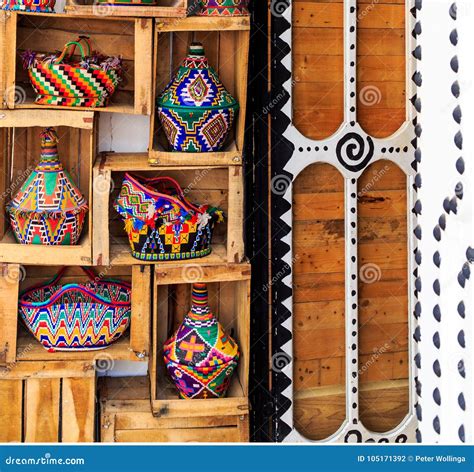 Colorful Souvenirs in a Shop in Morocco Stock Photo - Image of berber ...