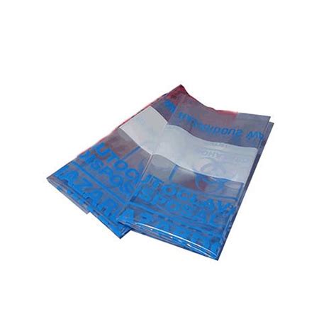 Mtc Bio A9000c Clear Autoclave Bags W Biohazard Symbol 122 X 26 In