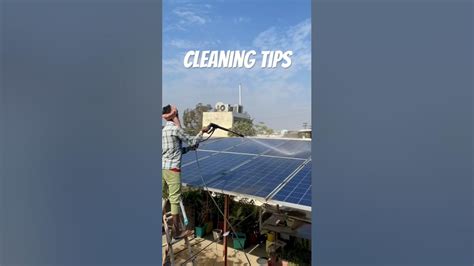 Solar Panel Cleaning Hacks 🌞☀️ Keep Your Energy Flowing Youtube