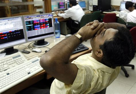 Sensex Nifty Crash On Us Growth Fears Market Update Rediff Moneynews