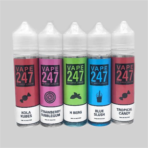 Vape 247 E Liquid 50ml Candy Sweet The Vapour Hut