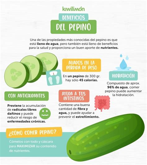 Los Beneficios Del Pepino Y Su Efecto En La Salud