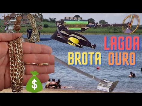 LAGOA BROTA OURO ACHEI UM TESOURO DENTRO DELA LAGOA DETECTORISMO