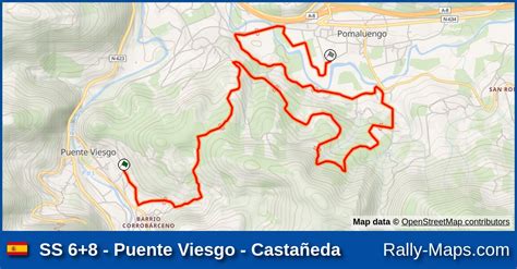 Ss Puente Viesgo Casta Eda Stage Map Rallye Blendio Cristian