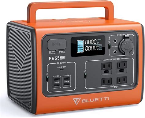 Bluetti Eb Portable Power Station W Wh Lifepo Batterie Backup