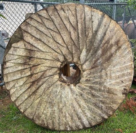 54 Inch Millstone - Carolina Millstones, Large Millstone