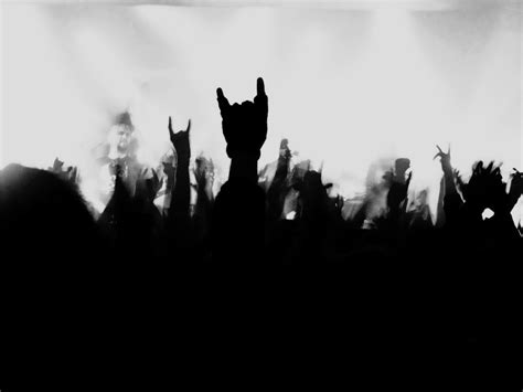 Metalheads headbangers a members of heavy metal subculture