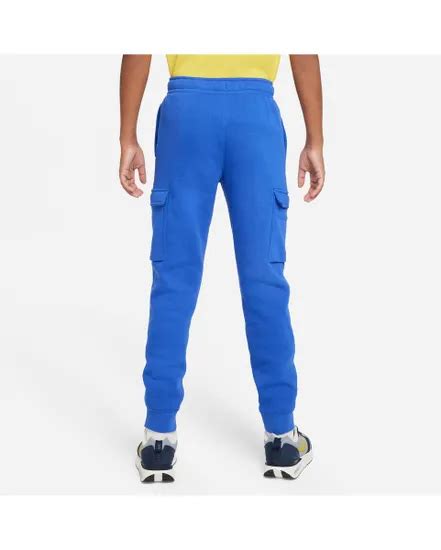 Pantalon De Survetement Enfant Nike B Nsw Si Flc Cargo Pant Bb Bleu